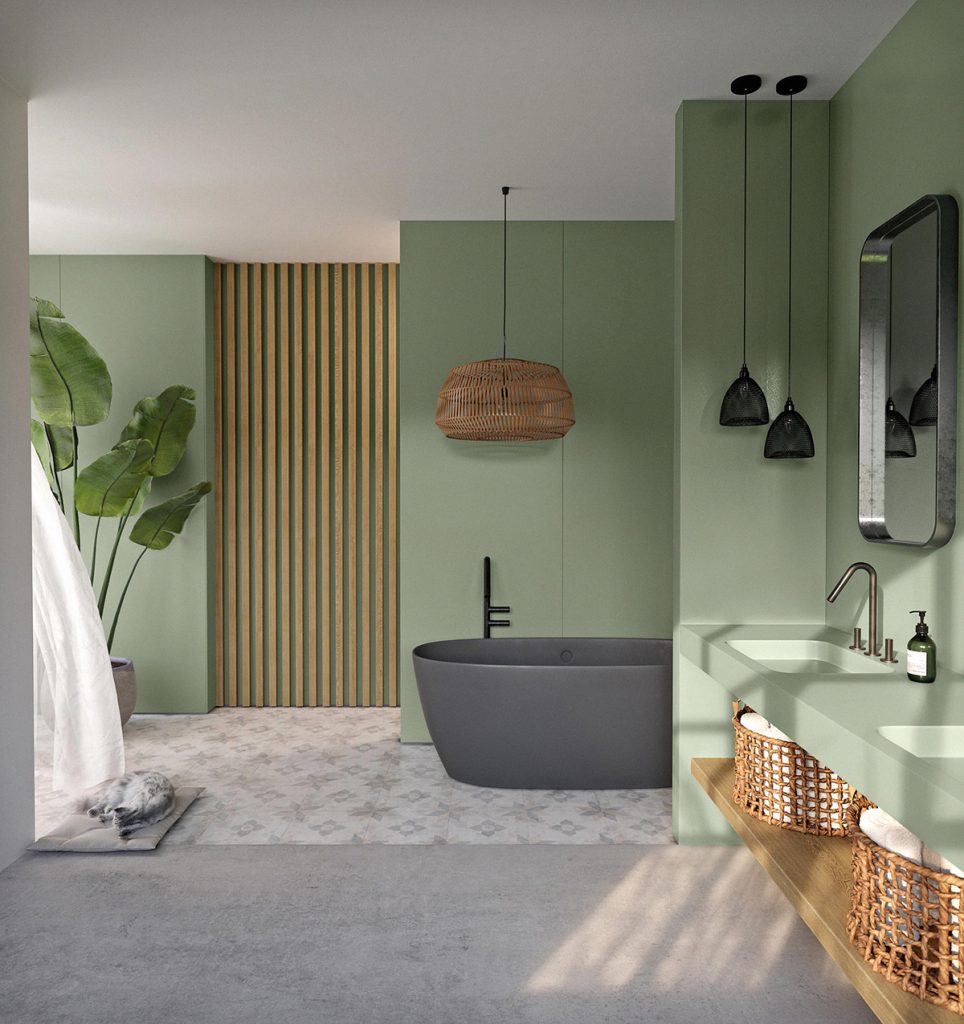 Dobre pomysły na aranżację zielonej łazienki